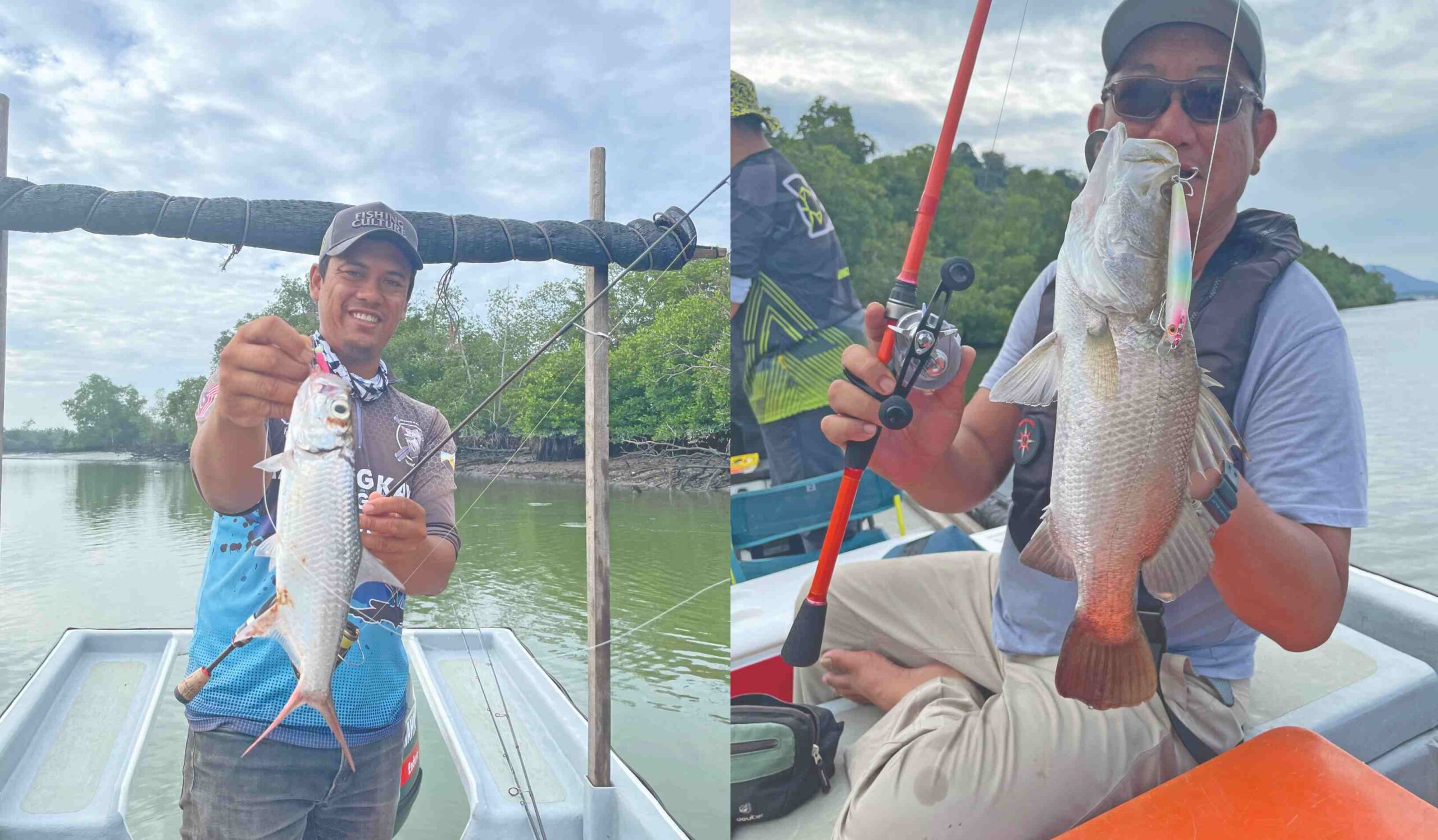 Pelbagai game di estuari Telaga Nenas