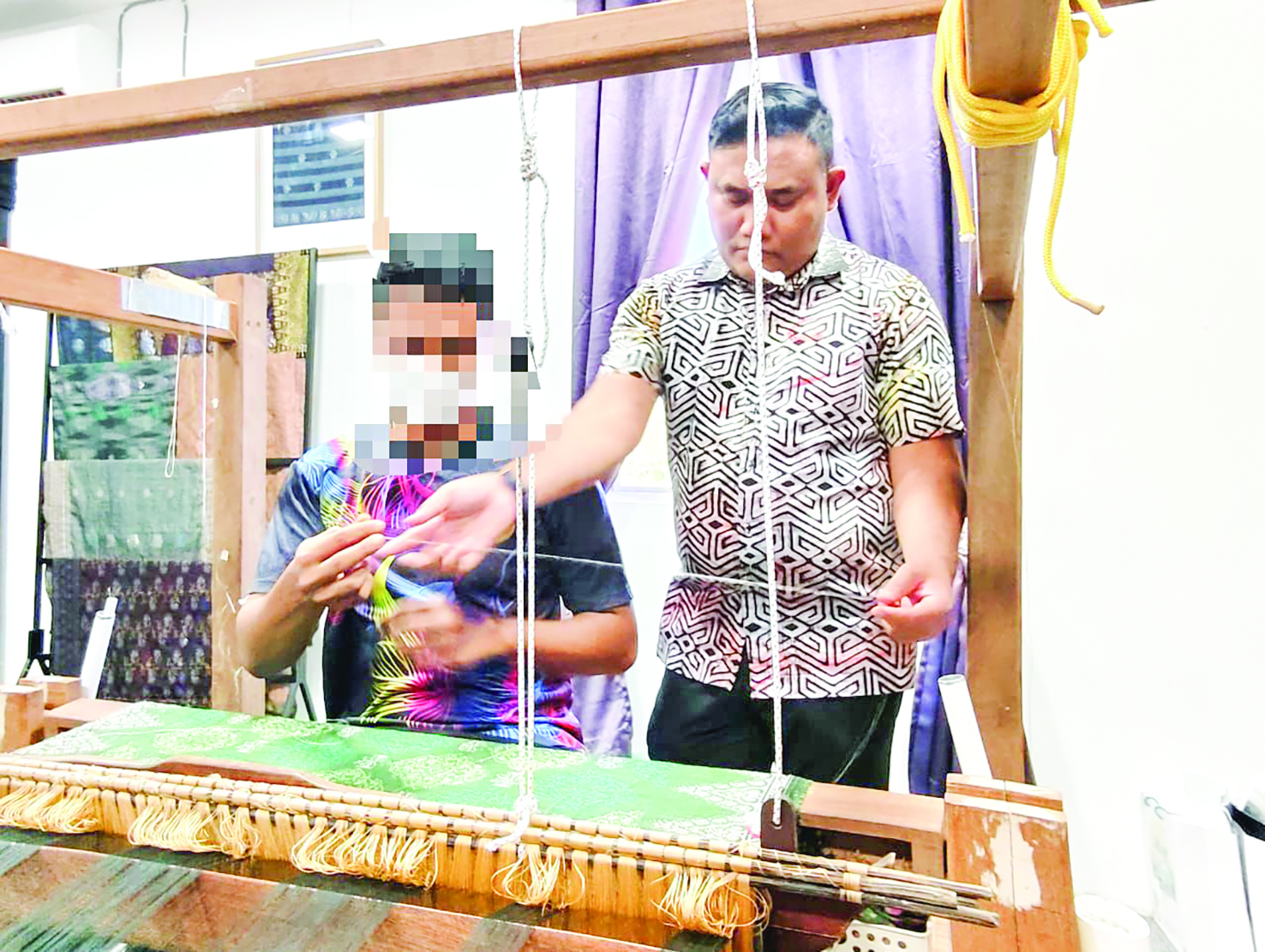 Songket RM65,000 hasil tangan bekas banduan