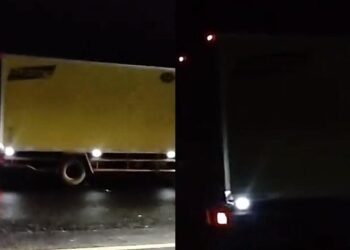 Cemas suara minta tolong dari dalam lori