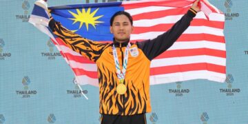 Sukan SEA: Pingat emas buat arwah bapa