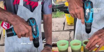 [VIDEO] Dalam ‘drill’ ada karbon, pasti ada habuk besi keluar