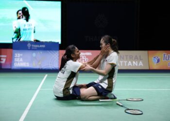 Sukan SEA: Kemarau emas 10 tahun akhirnya ditamatkan Pearly-Thinaah