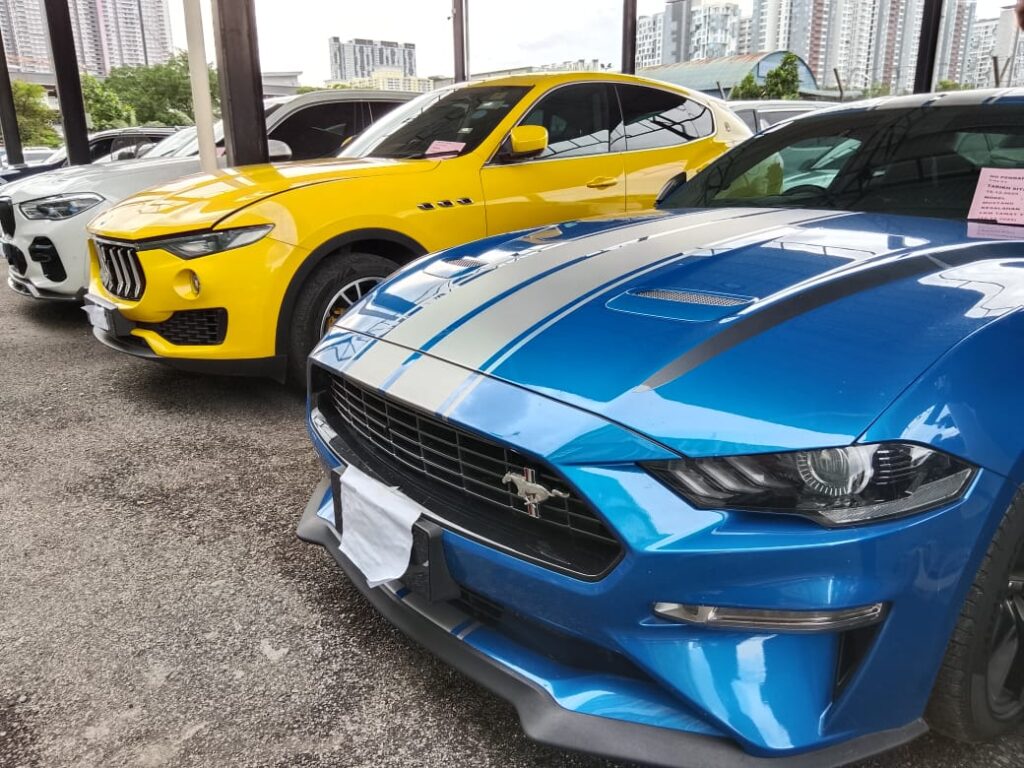 Culas cukai jalan, 915 kereta mewah kena sita