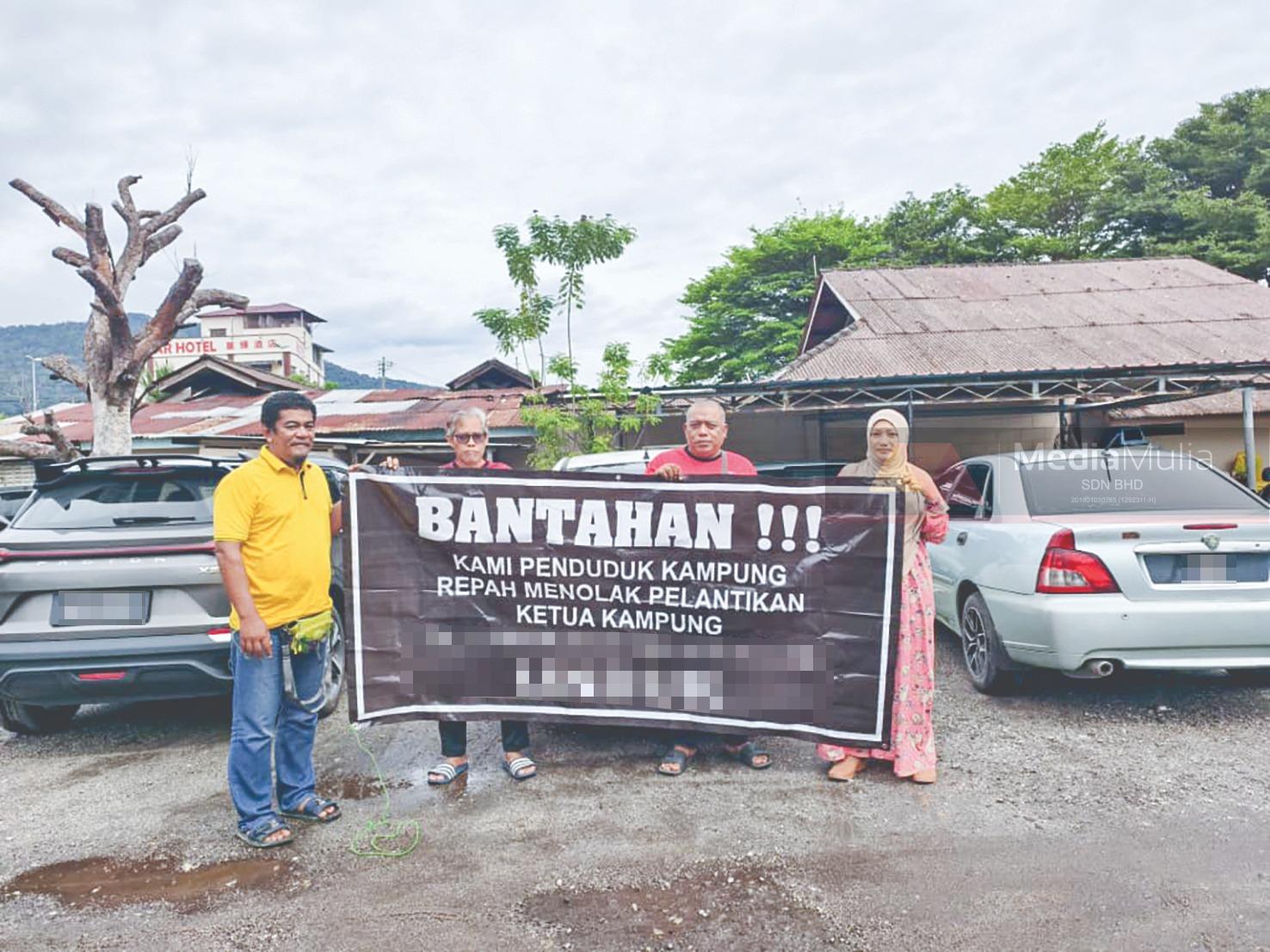 Bantah orang luar jadi ketua Kampung Repah