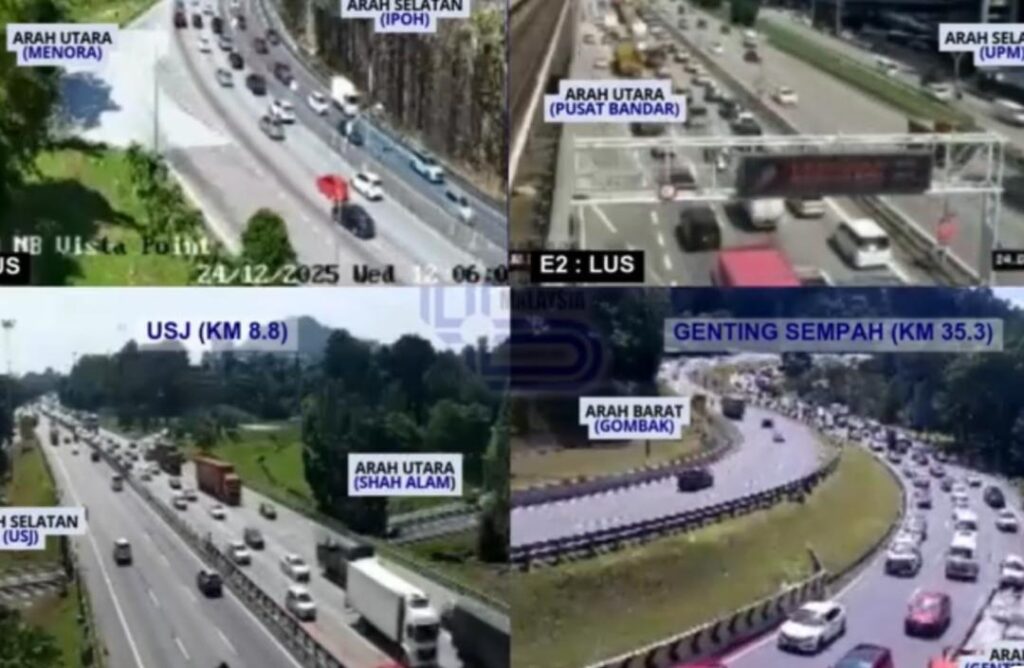 Trafik perlahan hala selatan, Pantai Timur