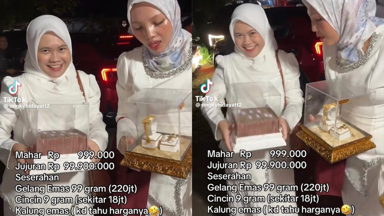 Mas kahwin, hantaran, barang kemas serba ‘9’