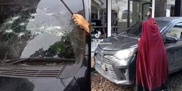 Penghutang liat bayar RM94,000, wanita pecahkan tingkap kereta
