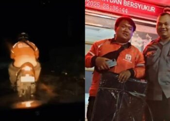 ‘Rider’ takut hantu, minta polis teman hantar makanan