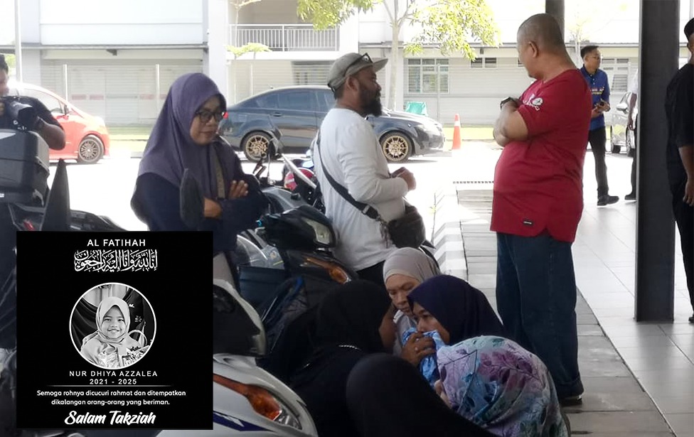 ‘Dia anak manja, nak tidur suka peluk’