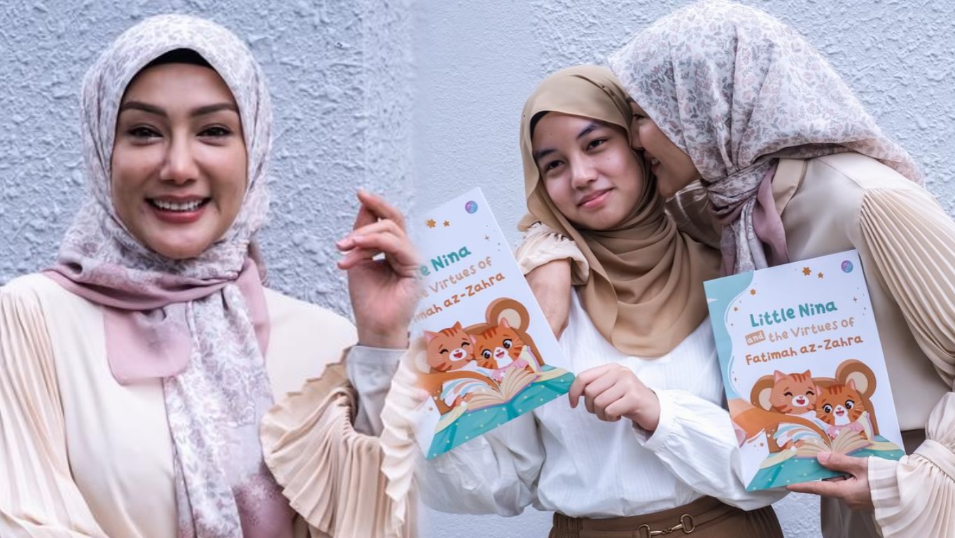 ‘Bukan hendak puji anak, penulisan Aleesya di luar kotak’