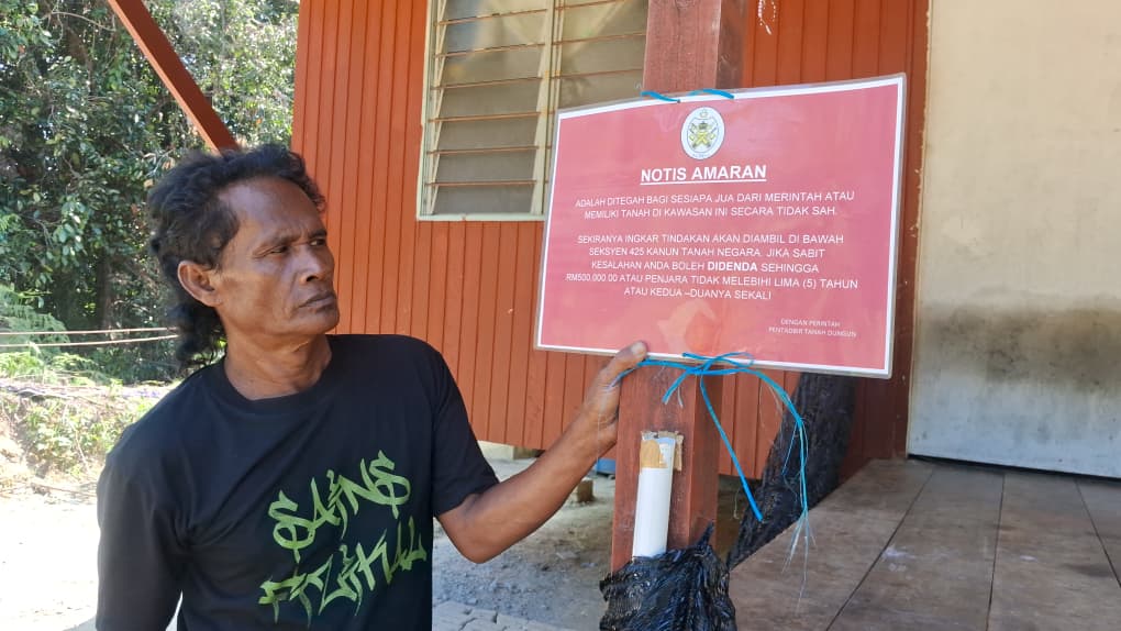 Jangan halau, ini satu-satu tempat tinggal yang ada