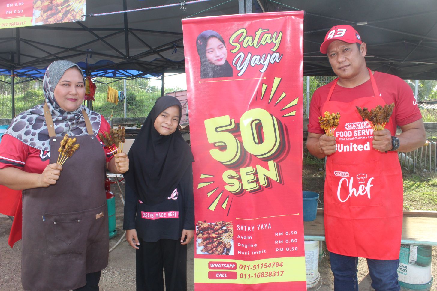 Sanggup datang dari Kajang ke Tampin demi sate