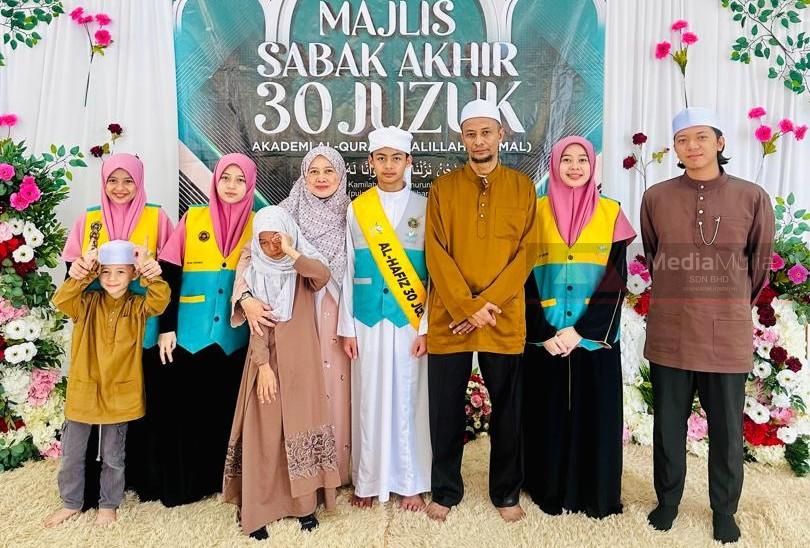 4 beradik hafaz al-Quran kurang setahun