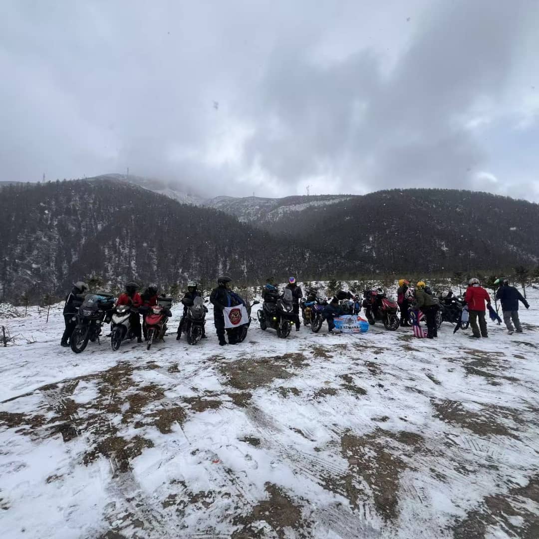 10 motosikal redah salji tebal