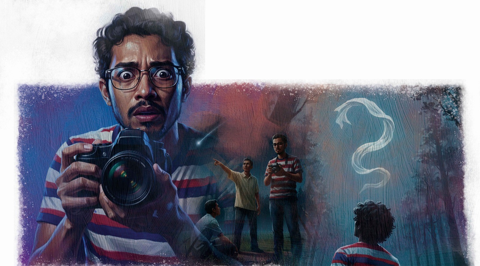 Misteri lembaga putih sewaktu star gazing