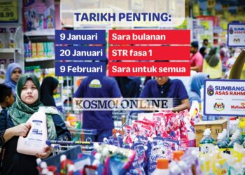 Orang gomen dapat dua ‘bonus’ bulan Januari