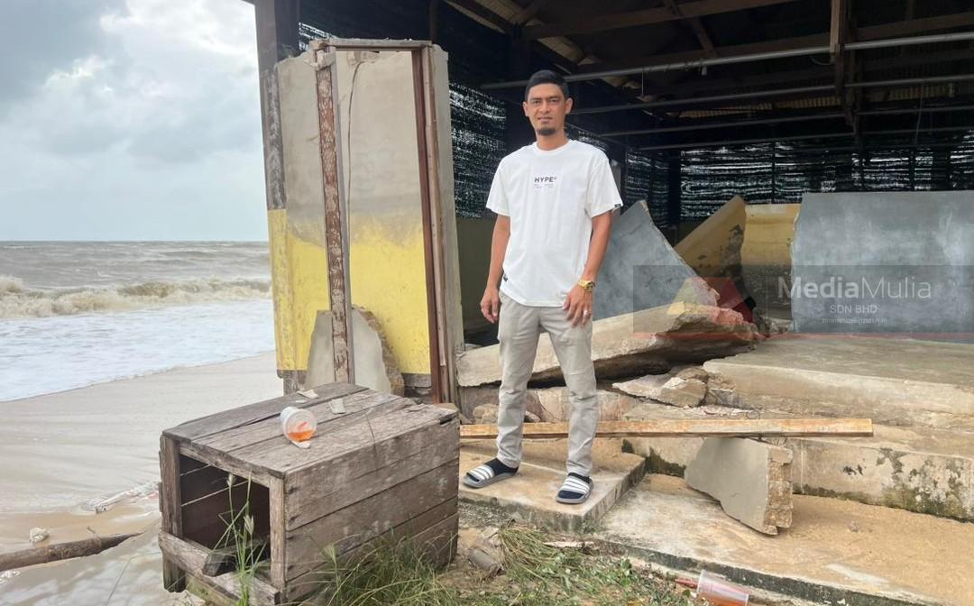 Enam kolam kerapu ‘ditelan’ ombak