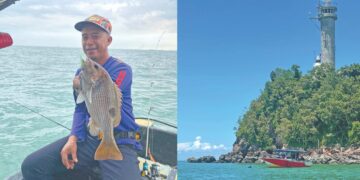 Sensasi ‘micro jigging’ di Pulau Angsa