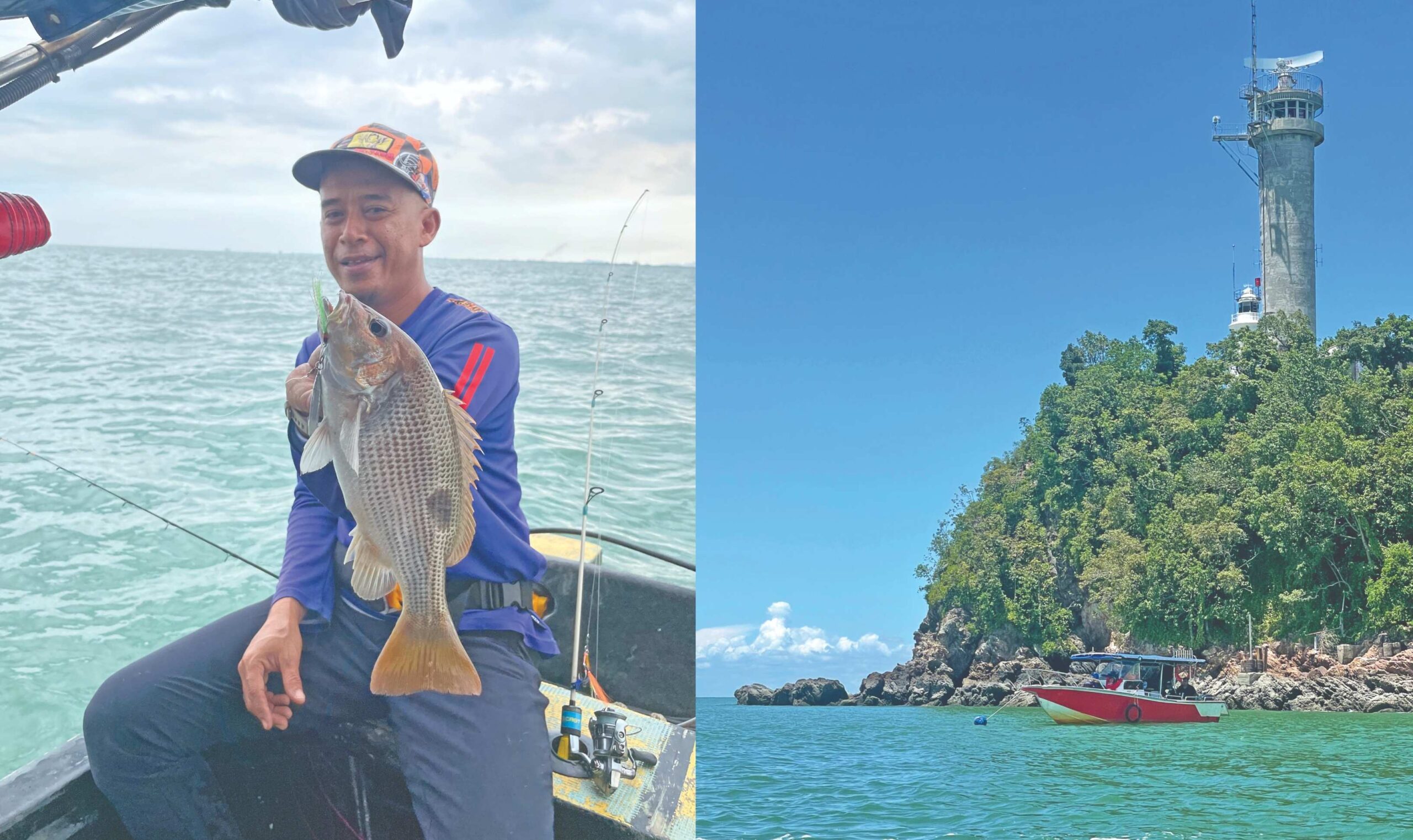 Sensasi ‘micro jigging’ di Pulau Angsa