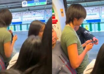 ‘Influencer’ pura-pura disamun dalam kereta api