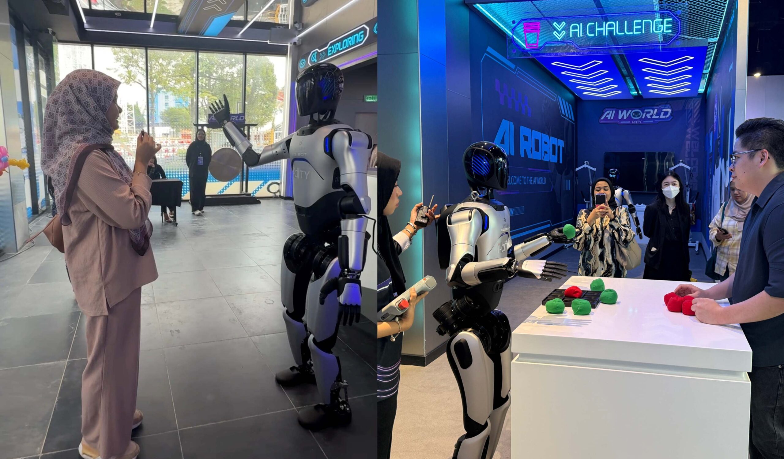 Terokai dunia robot di pusat pengalaman AI pertama Malaysia
