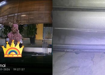 Dah ‘kiss’ kereta saya, akak lari pula