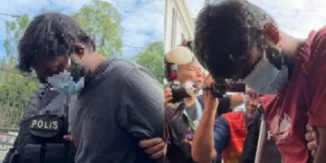 Rangka manusia: Dua suspek tiba di mahkamah