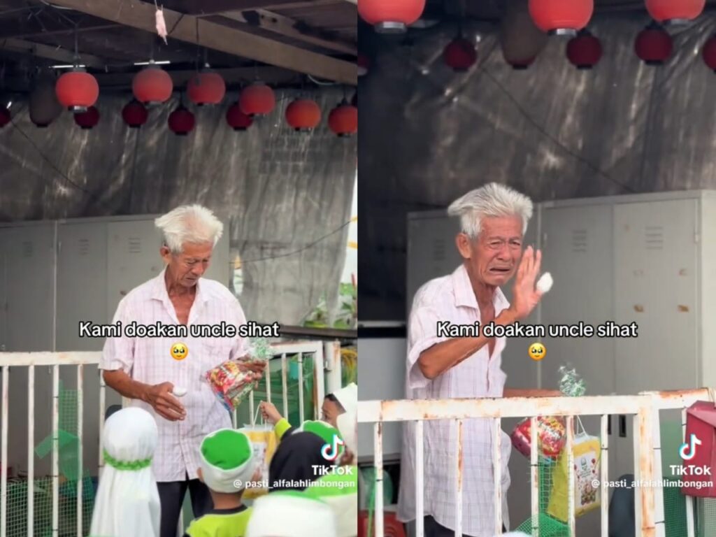 [VIDEO] ‘Uncle menangis, terasa sampai sini sedih’