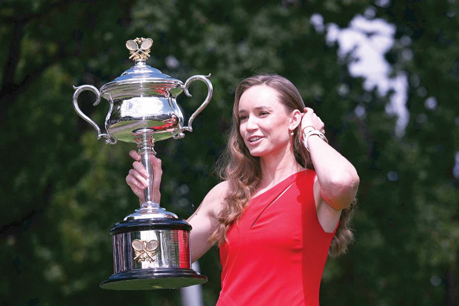 Rybakina tawan Terbuka Australia