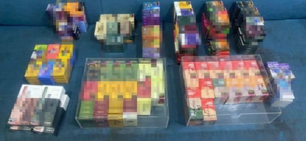 Vape RM3.04 juta dirampas di Kelantan, Terengganu dan Pahang