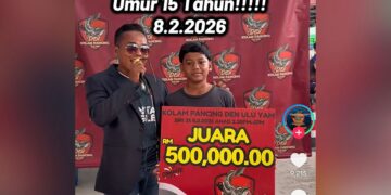 [VIDEO] Usia 15 tahun sapu RM500,000, juara pancing keli
