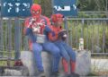 Ajak anak saudara 7 tahun mengemis jadi ‘Spiderman’