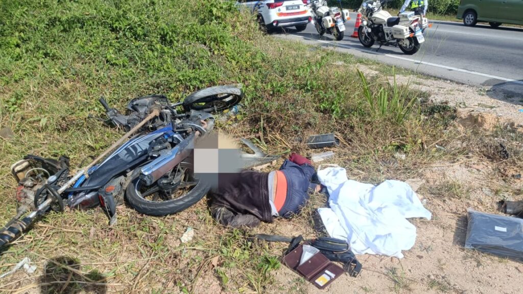 Pemotong rumput maut, dilanggar pemandu lalok dadah