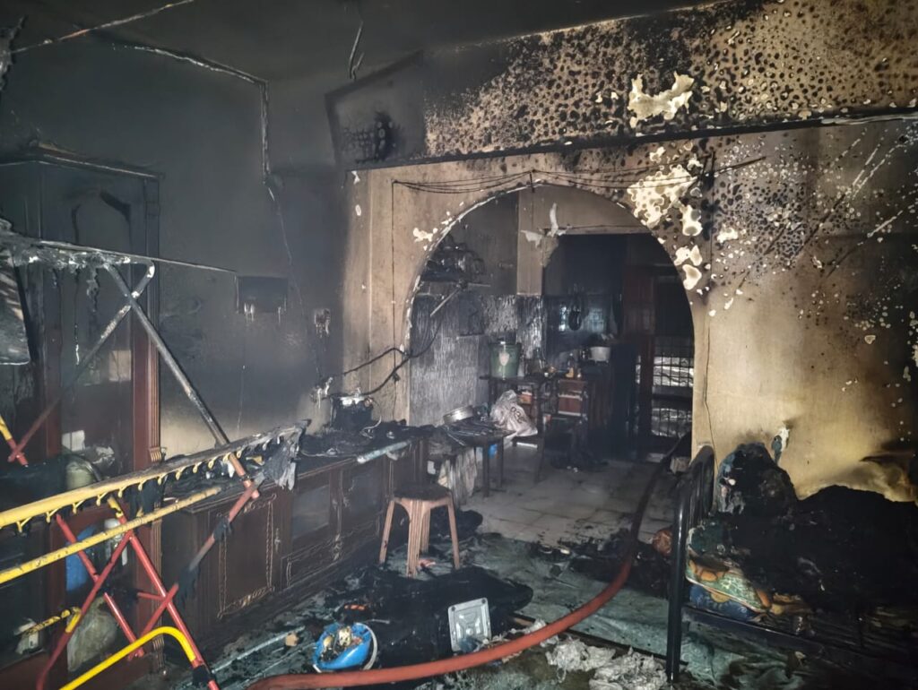 Dua maut terperangkap rumah teres terbakar