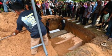 4 jenazah dikebumi dalam satu kubur, suspek diasingkan