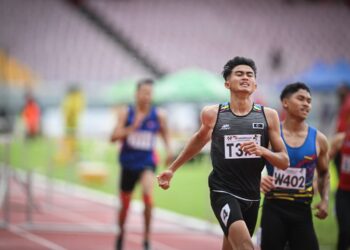 Armin Zahryl pecah rekod 20 tahun di Tianjin