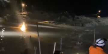 Bapa dibaham buaya depan anak