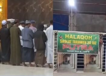 Jemaah solat tarawih selama 8 jam