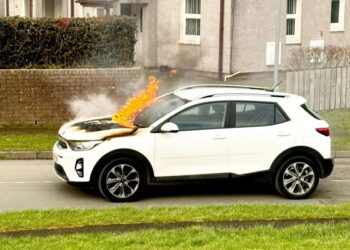 Baru 12 hari beli, kereta terbakar tiba-tiba