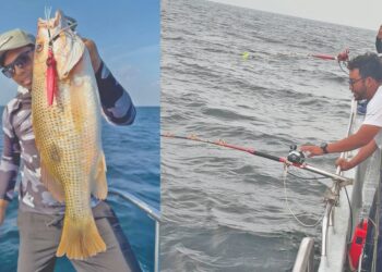 Eksplorasi jigging dan bottom drift di Sabak Bernam