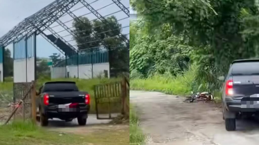 Bukan gangster, pikap langgar motosikal ekoran pertikaian peribadi