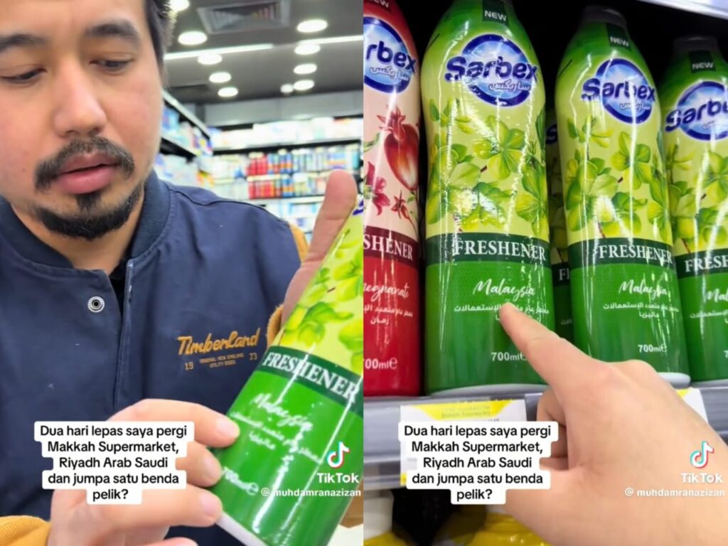 Pelembut kain ‘bau Malaysia’ pilihan pak Arab