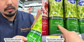 Pelembut kain ‘bau Malaysia’ pilihan pak Arab