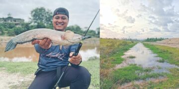 ‘Gali’ haruan di tali air