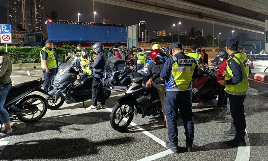 Tak ada lesen, LKM mati antara kesalahan utama Ops HRA 2026