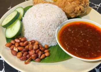 Jual nasi lemak pada hari raya kedua