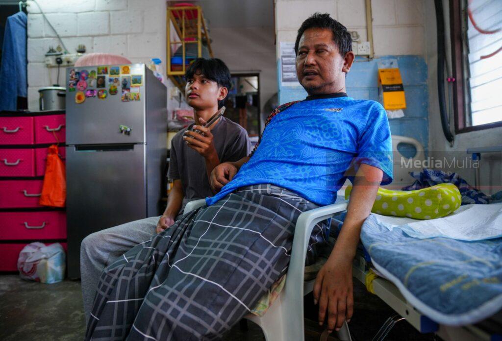 ‘Saya perlu kuat demi ayah’