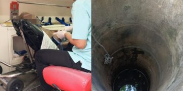 Warga emas diselamatkan selepas dua hari jatuh perigi