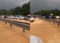 [VIDEO] Banjir kilat di Kajang ke Nilai Utara, sesak 12 kilometer