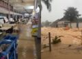 [VIDEO] Banjir kilat R&R Nilai, air masuk sampai ruang makan